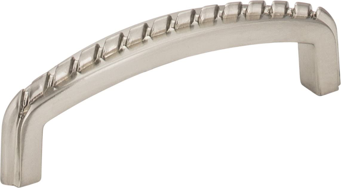 Elements Z118-3DACM 3" Center-to-Center Gun Metal Rope Detailed Cypress Cabinet Pull