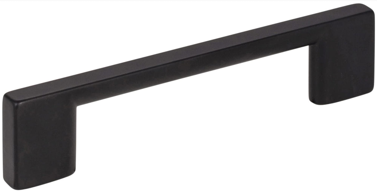 Jeffrey Alexander 635-96MB-25 25-Pack of the 96 mm Center-to-Center Matte Black Square Sutton Cabinet Bar Pull