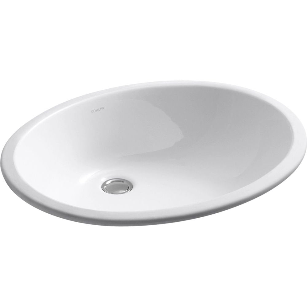 KOHLER K-2211-0 Caxton Undercounter Bathroom Sink, White One Size