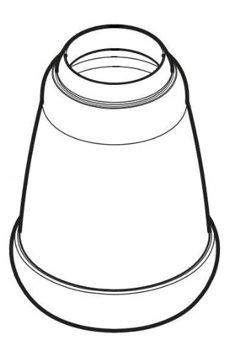 Pfister 941164A Chrome Marielle Valve Cover For Kitchen Faucet 941-164A