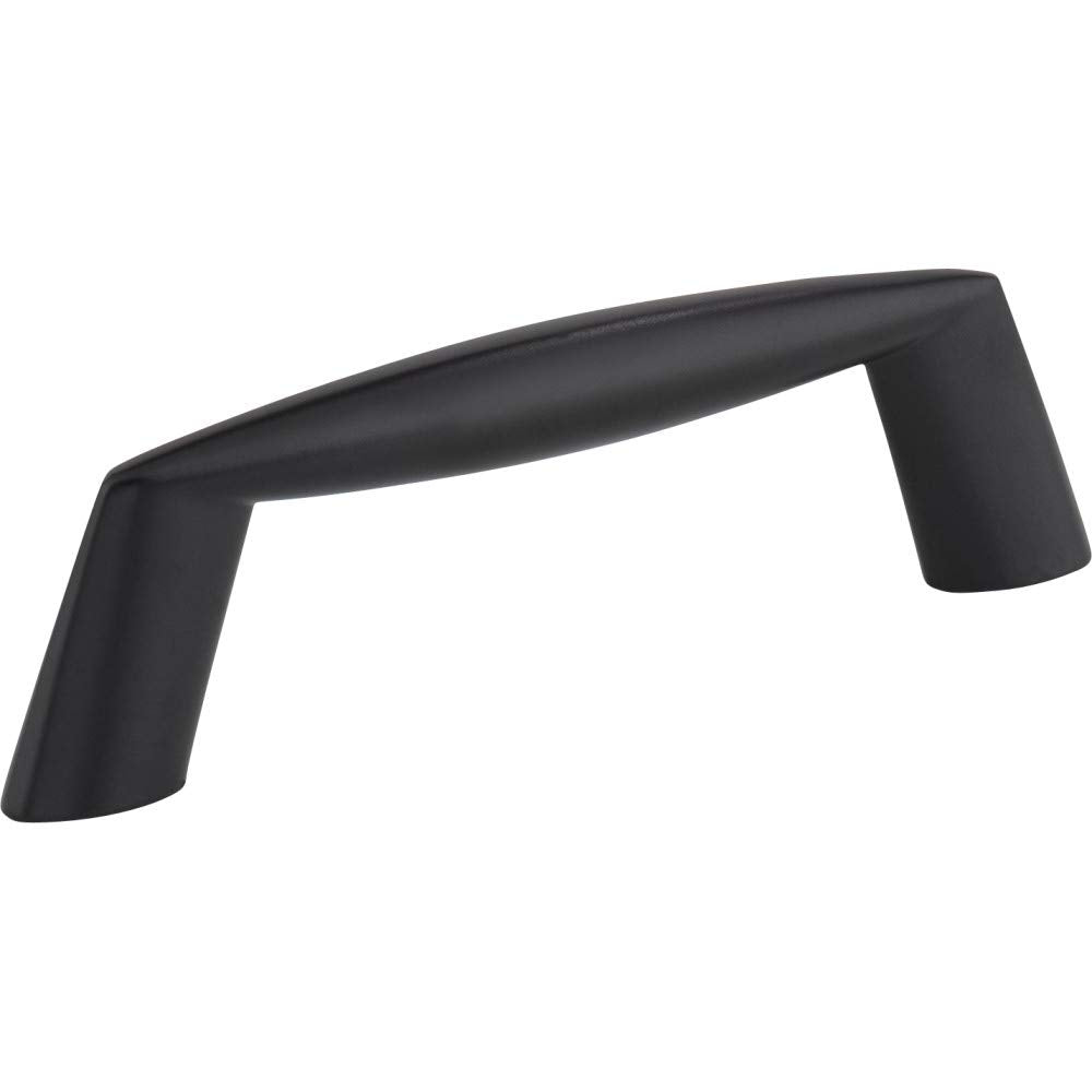 Elements 988-3MB 3" Center-to-Center Matte Black Zachary Cabinet Pull