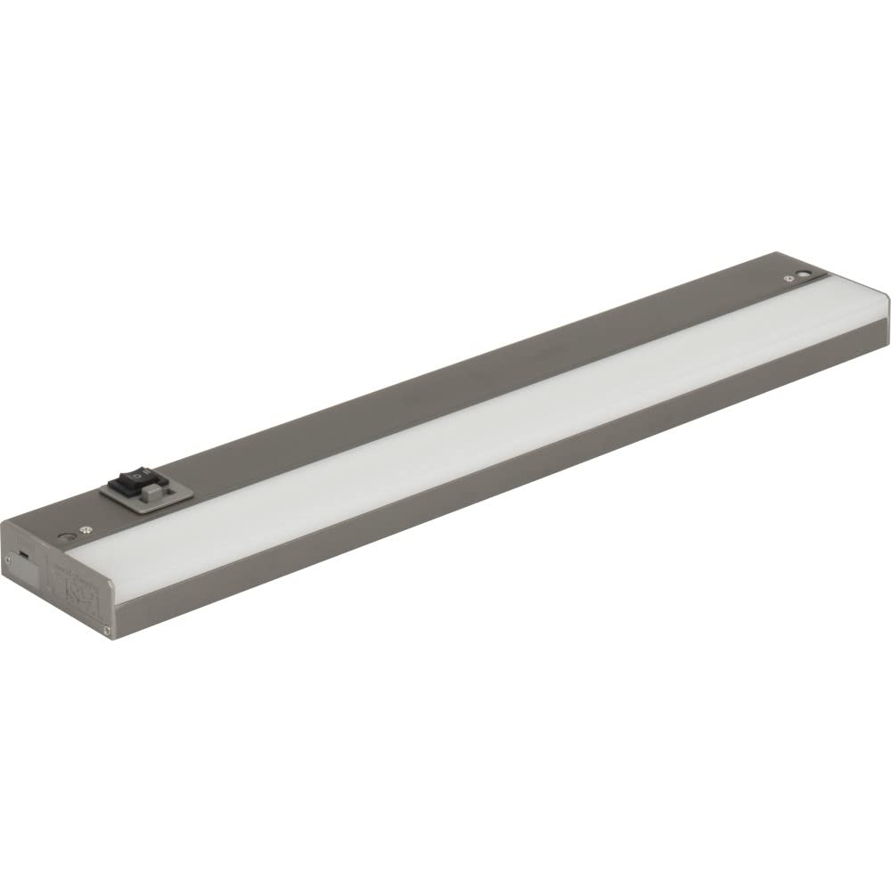 Task Lighting L-BL18-DS-TW 17-7/8" 120-Volt Bar Light, Dimmable and 3-Color Selectable, Dark Silver