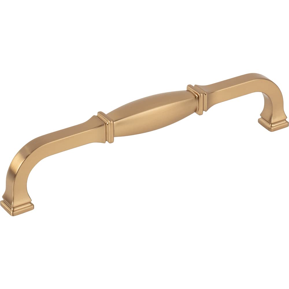 Jeffrey Alexander 278-160SBZ 160 mm Center-to-Center Satin Bronze Audrey Cabinet Pull