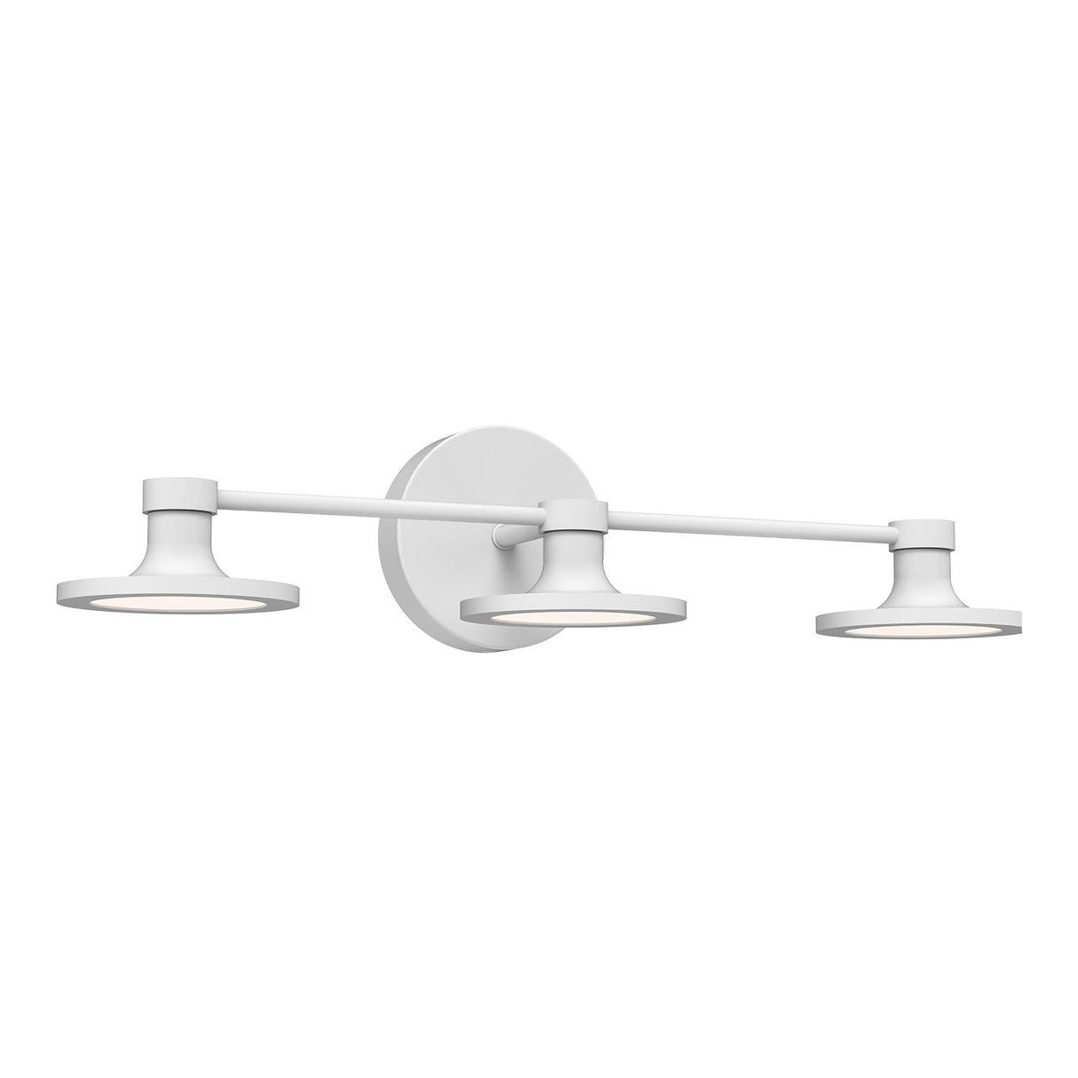 Alora VL418021WH ISSA 21" VANITY MATTE WHITE 120V TRIAC/ELV LED 3000K 90CRI 20W