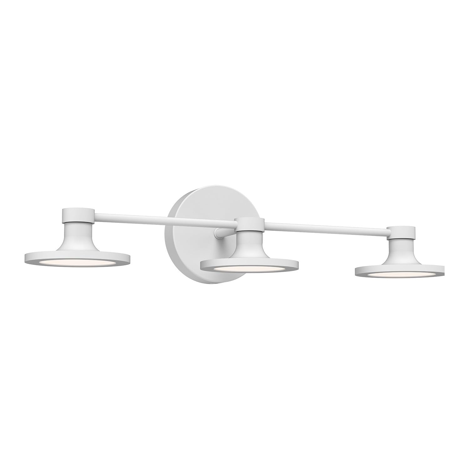 Alora VL418021WH ISSA 21" VANITY MATTE WHITE 120V TRIAC/ELV LED 3000K 90CRI 20W