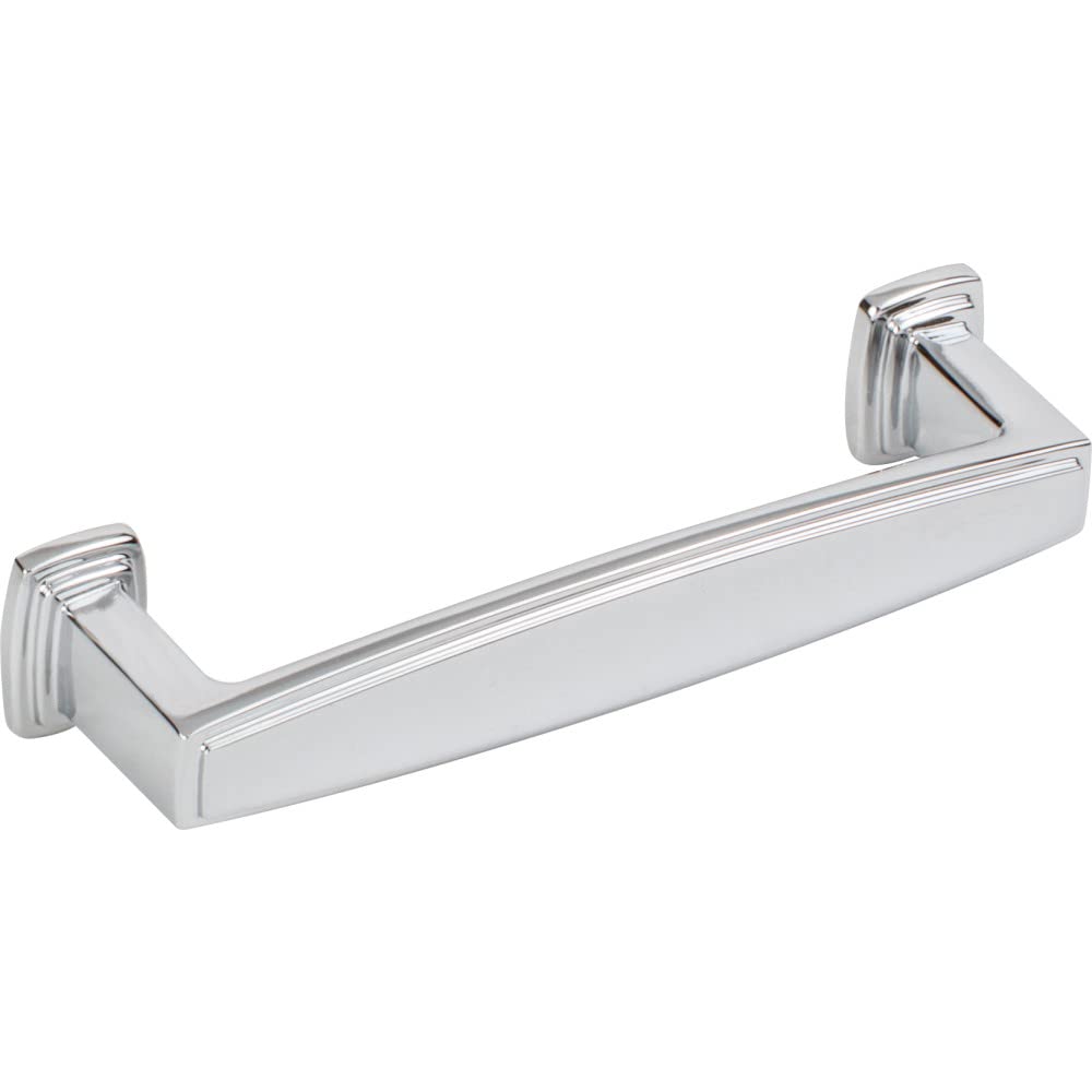 Jeffrey Alexander 171-96PC 96 mm Center-to-Center Polished Chrome Richard Cabinet Pull