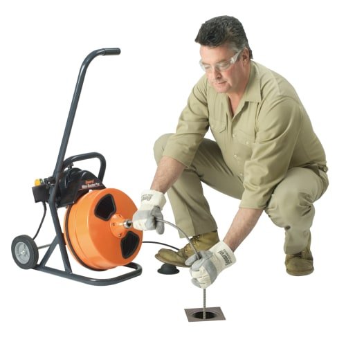 General Wire MRP-C Mini-Rooter Pro Package w/ 50EM3 (50' x 1/2") Cable, MRCS Cutter Set