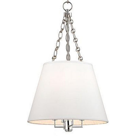 Hudson Valley Lighting 6415-PN Burdett - Four Light Pendant, Finish Color: Polished Nickel