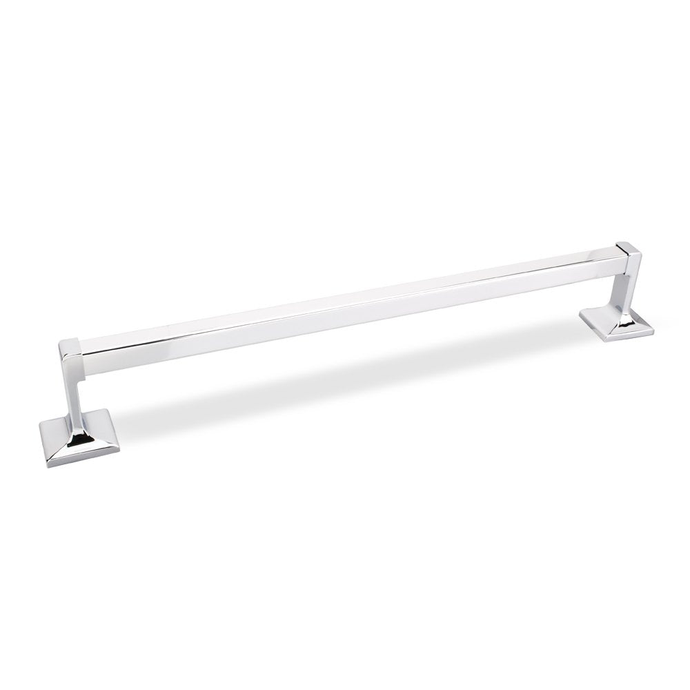 Elements BHE1-04PC Bridgeport Polished Chrome 24" Single Towel Bar - Contractor Packed