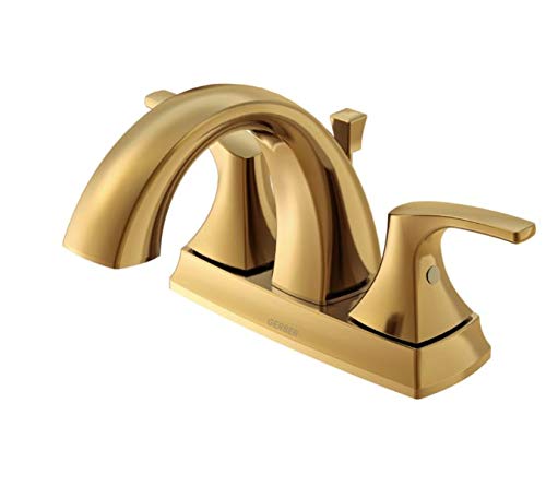 Gerber D307018BB Brushed Bronze Vaughn Two Handle Centerset Lavatory Faucet