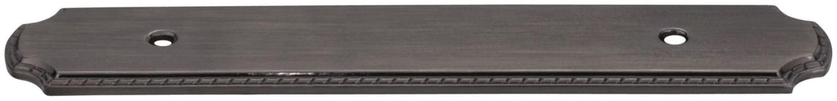 Jeffrey Alexander B812-96R-SN 6-1/8" O.L. (96 mm Center-to-Center) Satin Nickel Rope Pull Backplate