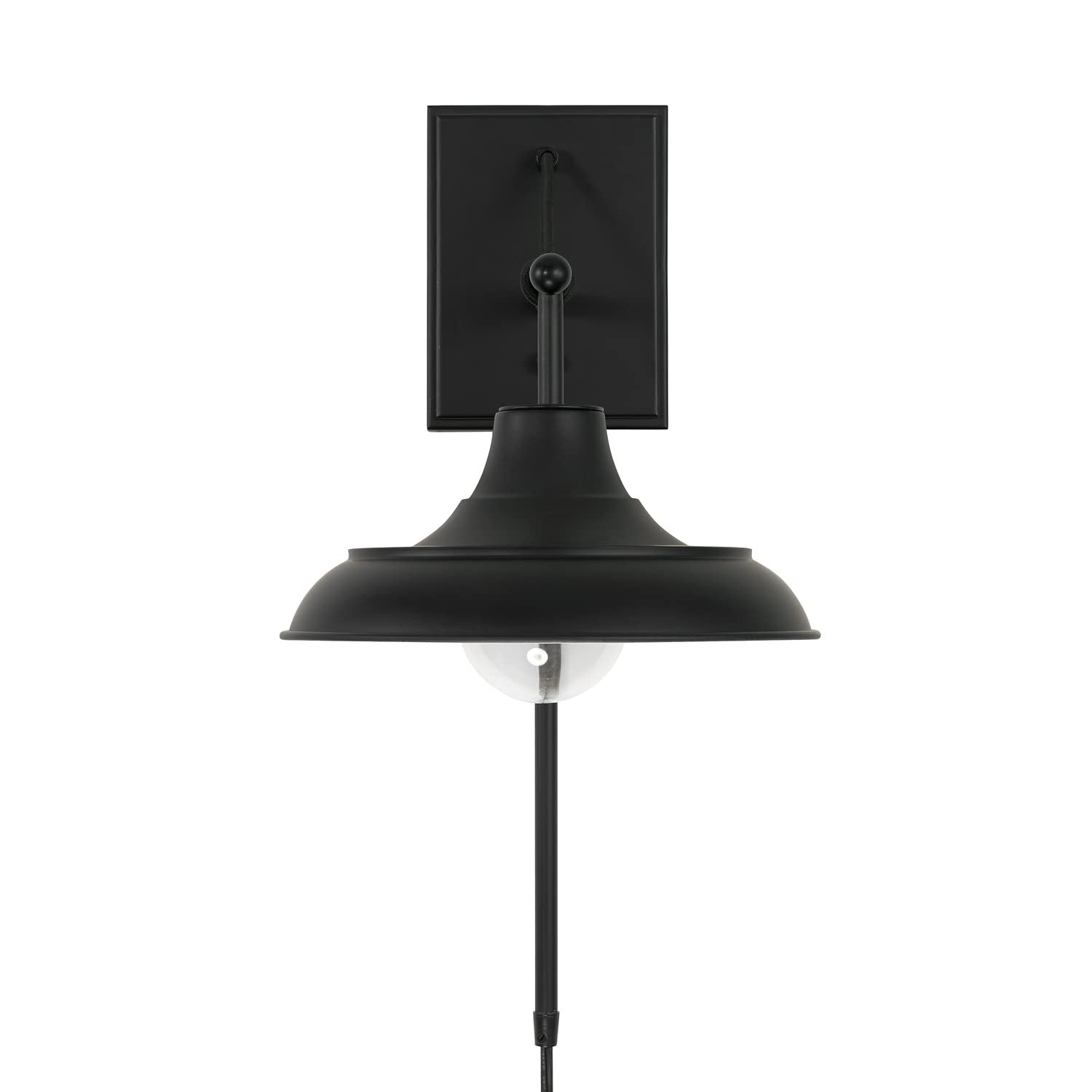 Capital Lighting 642111MB Jones 1 Light Sconce Matte Black