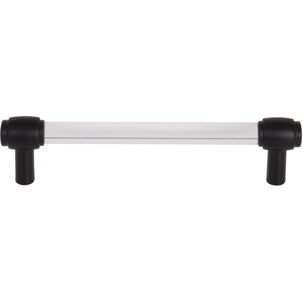 Jeffrey Alexander 775-128MB 128 mm Center-to-Center Matte Black Carmen Cabinet Bar Pull