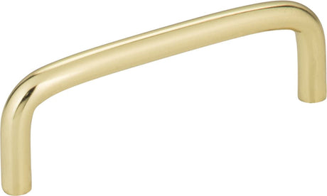 Elements S271-3.5PB 3-1/2" Center-to-Center Polished Brass Torino Cabinet Wire Pull