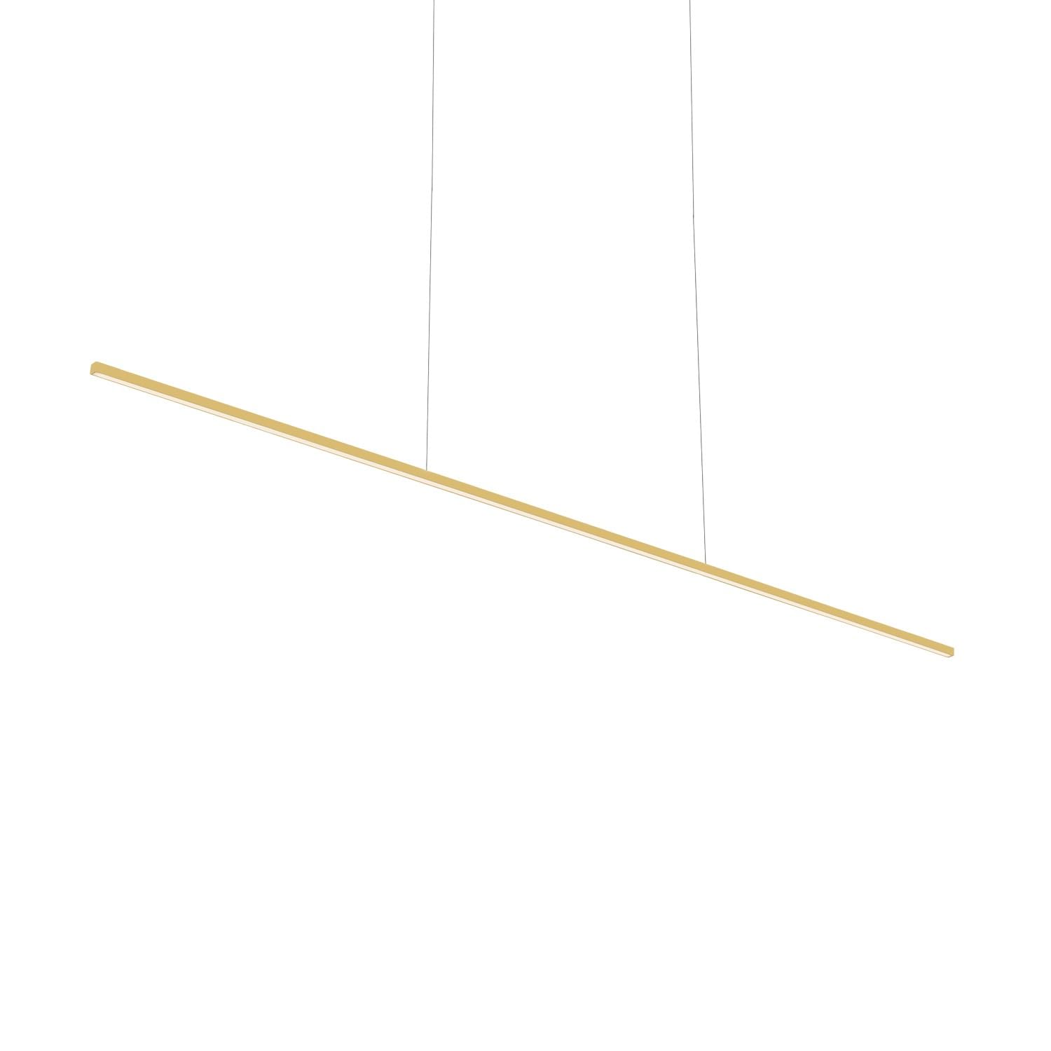 Kuzco LP18260-BG VEGA MINOR 60" LP Brushed Gold 120V TRIAC/ELV LED 3000K 90CRI 42W