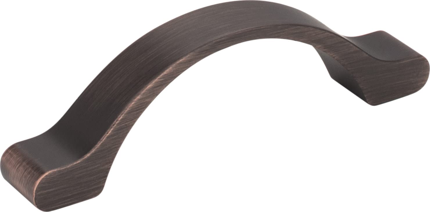 Elements 511-3DBAC 3" Center-to-Center Brushed Oil Rubbed Bronze Arched Seaver Cabinet Pull