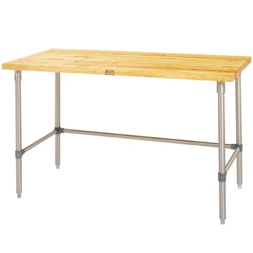 John Boos TNB05A TNB 108X24X2-1/4 W/BKSC