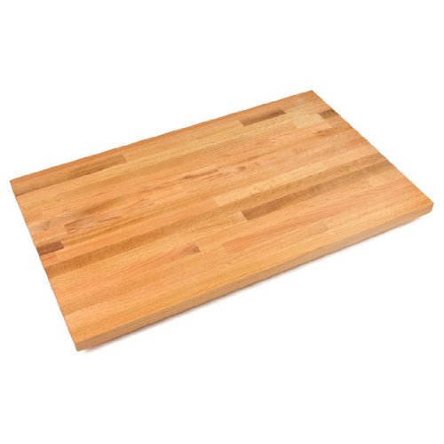 John Boos OKT-BL09-O Blended Oak Kitchen Counter Top, 1-1/2 Thick, 97 x 25, Oil Finish