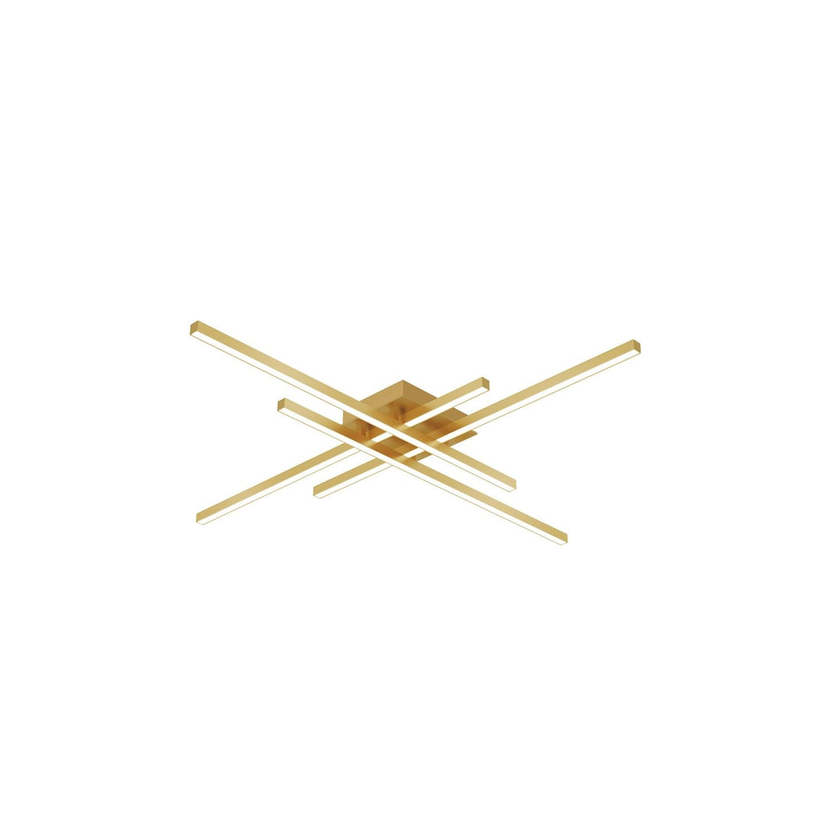 Kuzco FM18232-BG VEGA MINOR 32" FM Brushed Gold 120V TRIAC/ELV LED 3000K 90CRI 46W