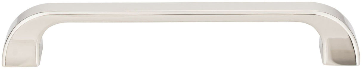 Jeffrey Alexander 972-160NI 160 mm Center-to-Center Polished Nickel Square Marlo Cabinet Pull
