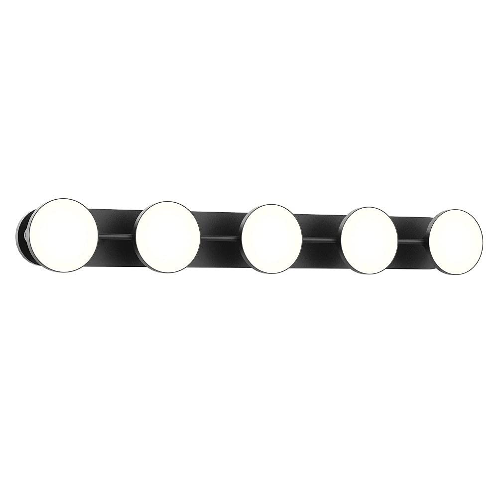 Kuzco VL72237-BK NOVEL 37" FOUR HEAD VANITY 38W 120VAC WITH LED DRIVER 3000K 90CRI
