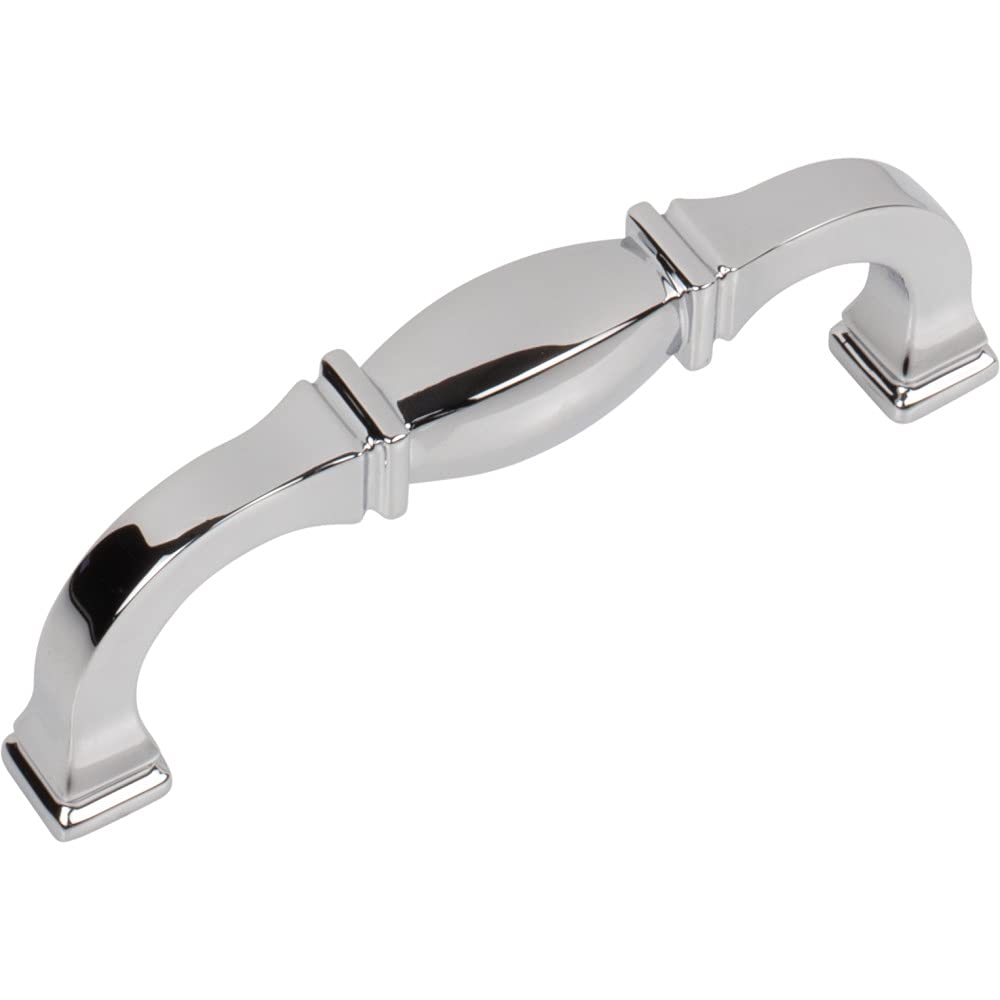 Jeffrey Alexander 278-96PC 96 mm Center-to-Center Polished Chrome Audrey Cabinet Pull