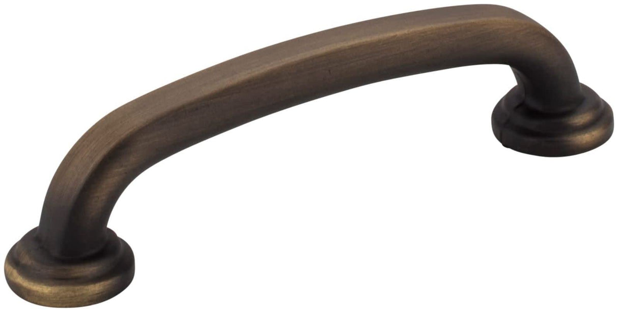 Jeffrey Alexander 527ABSB 96 mm Center-to-Center Antique Brushed Satin Brass Bremen 1 Cabinet Pull