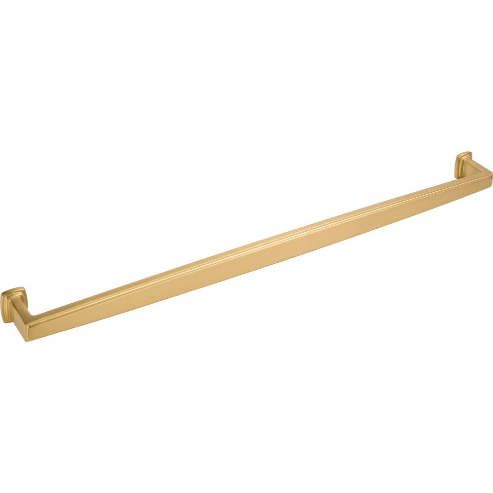 Jeffrey Alexander 171-18BG 18" Center-to-Center Brushed Gold Richard Appliance Handle