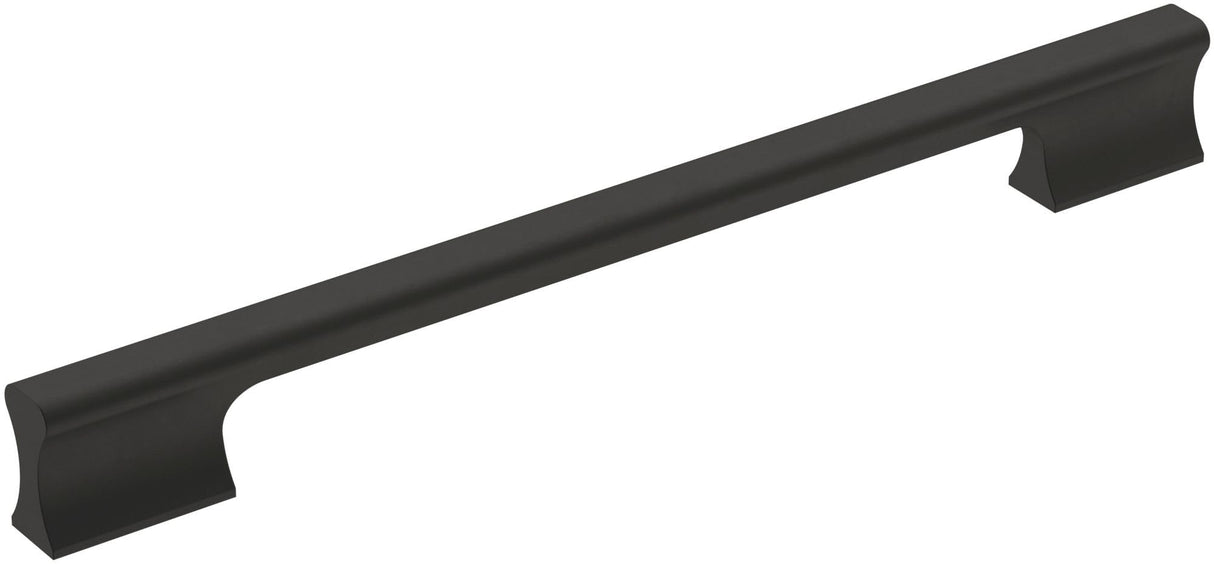 Amerock Cabinet Pull Matte Black 8-13/16 inch (224 mm) Center-to-Center Status 1 Pack Drawer Pull Cabinet Handle Cabinet Hardware