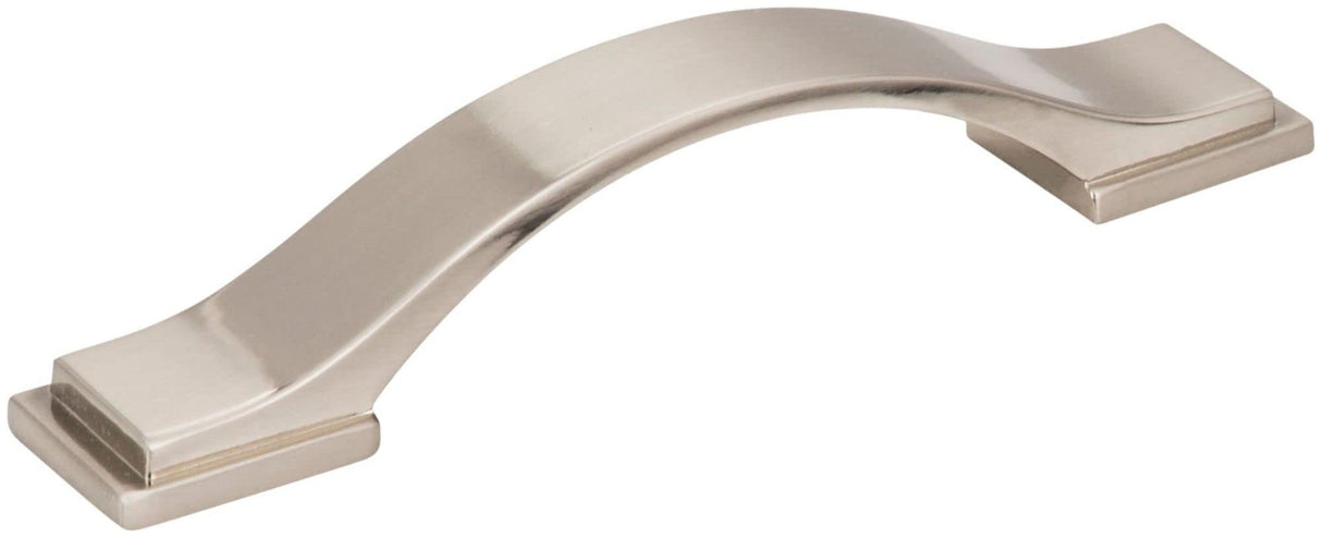 Jeffrey Alexander 80152-96SN 96 mm Center-to-Center Satin Nickel Strap Mirada Cabinet Pull