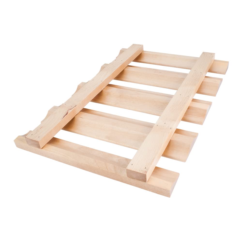 Hardware Resources SR36 36" Wooden Stemware Rack