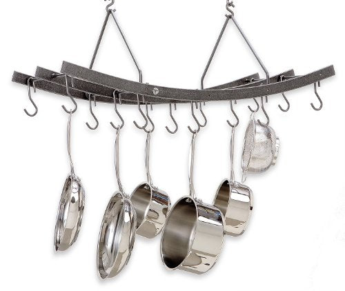 Enclume PR37 HS Reversible Arch Ceiling Pot Rack w/ 12 Hooks HS