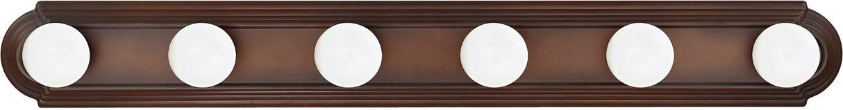 Capital Lighting 8106BB Alice 6 Light Vanity Burnished Bronze