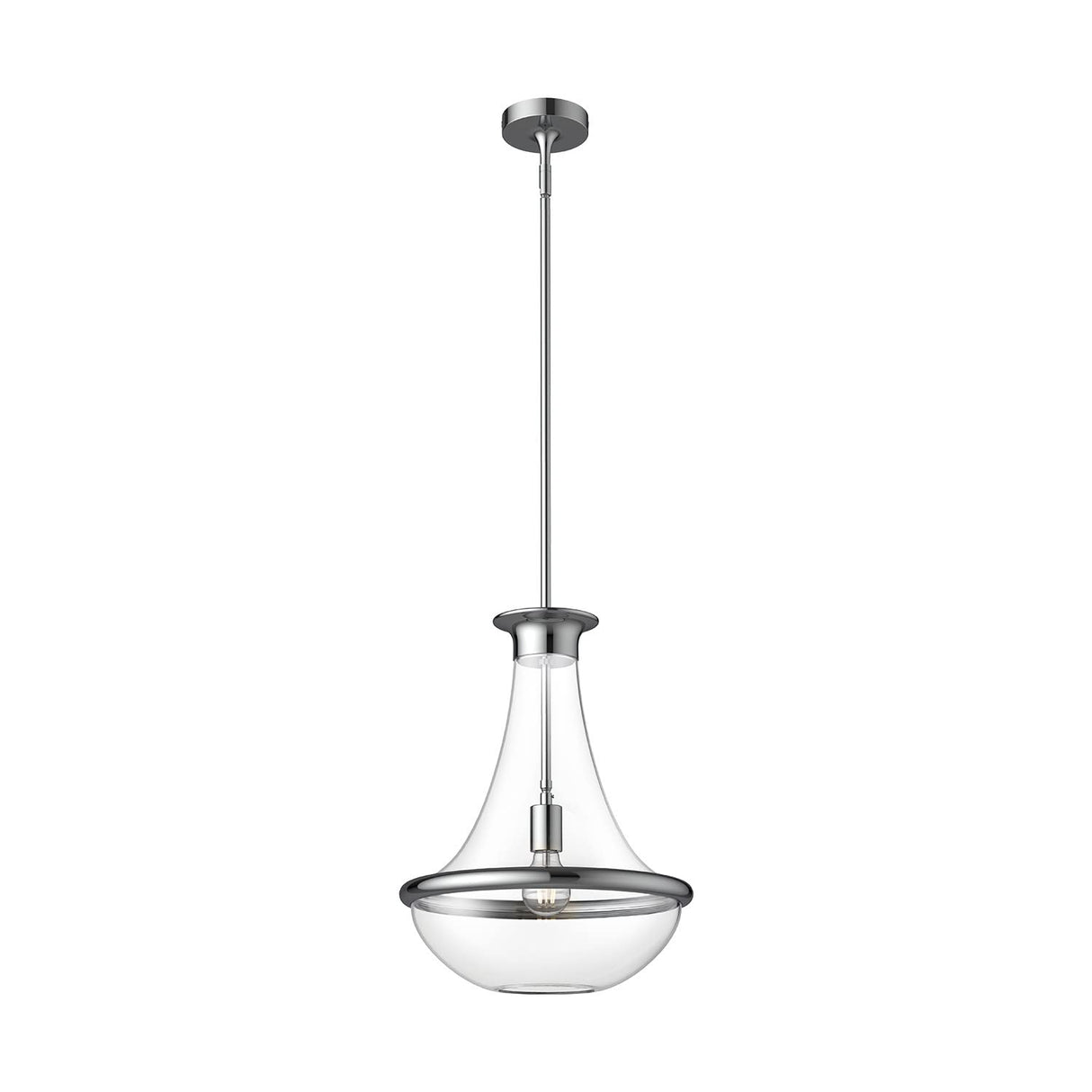 Alora PD464014CH MARCEL 10" PENDANT CHROME E26 60W