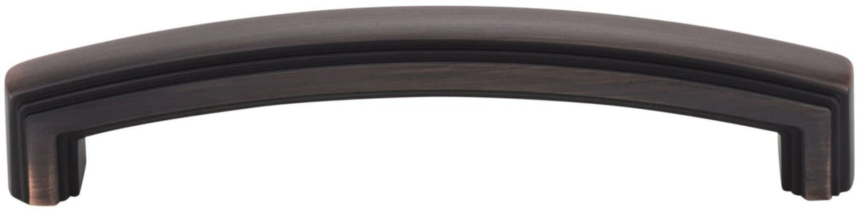 Jeffrey Alexander 519-128BNBDL 128 mm Center-to-Center Brushed Pewter Delgado Cabinet Pull