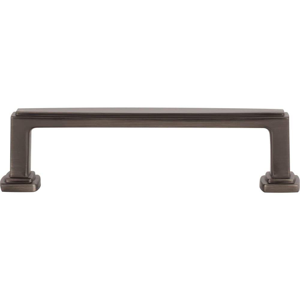 Jeffrey Alexander 171-96BNBDL 96 mm Center-to-Center Brushed Pewter Richard Cabinet Pull