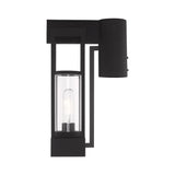 Livex Lighting 20994-91 Delancey - 15.13" One Light Outdoor Post Top Lantern, Brushed Nickel Finish with Clear Glass