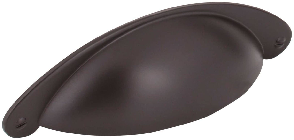 Jeffrey Alexander 8233ORB 3" Center-to-Center Dark Bronze Lyon Cabinet Cup Pull