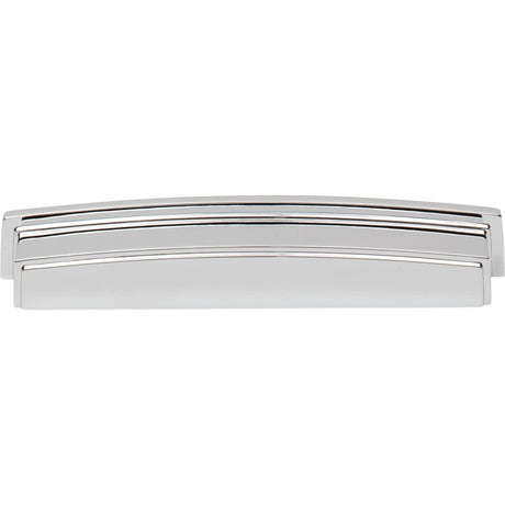Jeffrey Alexander 141-160PC 160 mm Center Polished Chrome Square-to-Center Square Renzo Cabinet Cup Pull