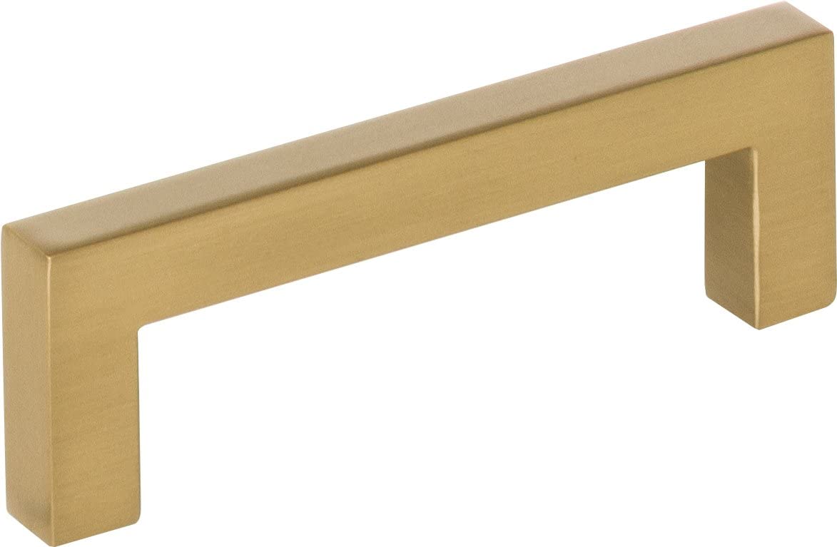 Elements 625-3SBZ 3" Center-to-Center Satin Bronze Square Stanton Cabinet Bar Pull