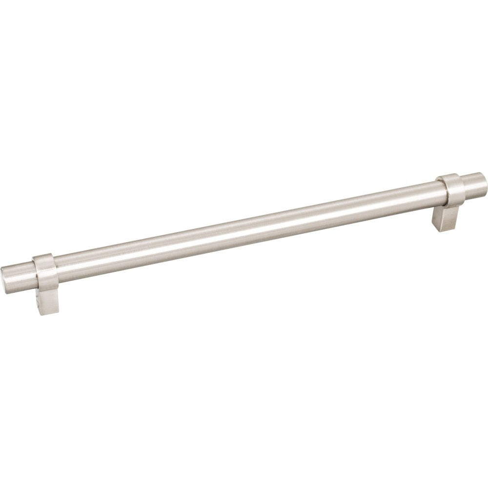 Jeffrey Alexander 5319SN 319 mm Center-to-Center Satin Nickel Key Grande Cabinet Bar Pull