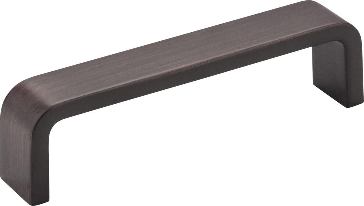 Elements 193-4DBAC 4" Center-to-Center Brushed Oil Rubbed Bronze Square Asher Cabinet Pull