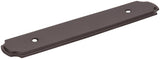 Jeffrey Alexander B812-96ORB 6-1/8" O.L. (96 mm Center-to-Center) Dark Bronze Pull Backplate