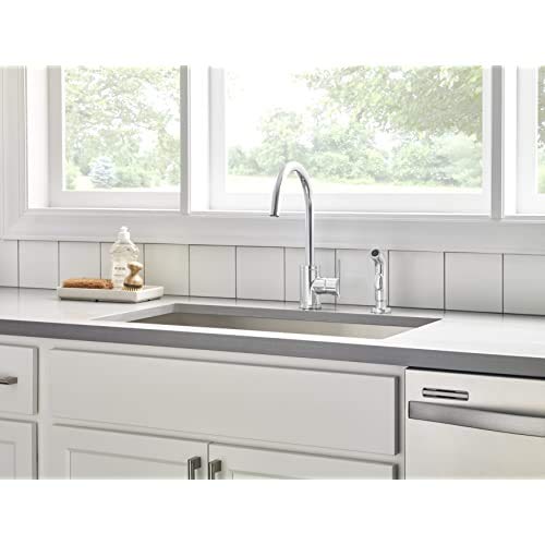 Gerber D401058 Chrome Parma Single Handle Kitchen Faucet