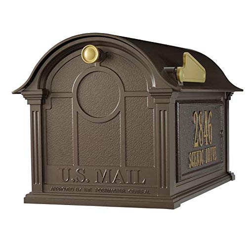 Whitehall 16372 - Balmoral Mailbox Side Plaques Package - Bronze