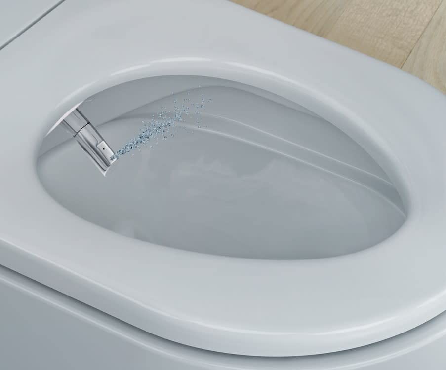 Duravit SensoWash i by Philippe Starck Integrated Shower-Toilet 620000011401320 White HygieneGlaze