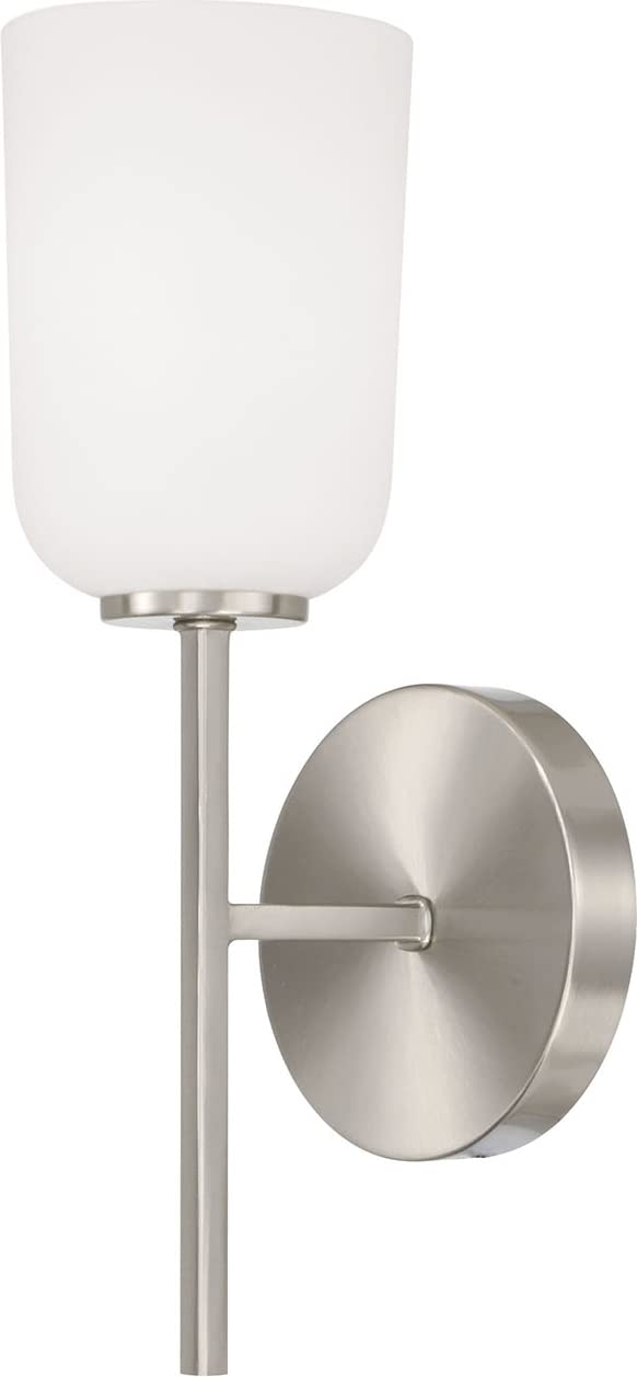 Capital Lighting 648811BN-542 Lawson 1 Light Sconce Brushed Nickel