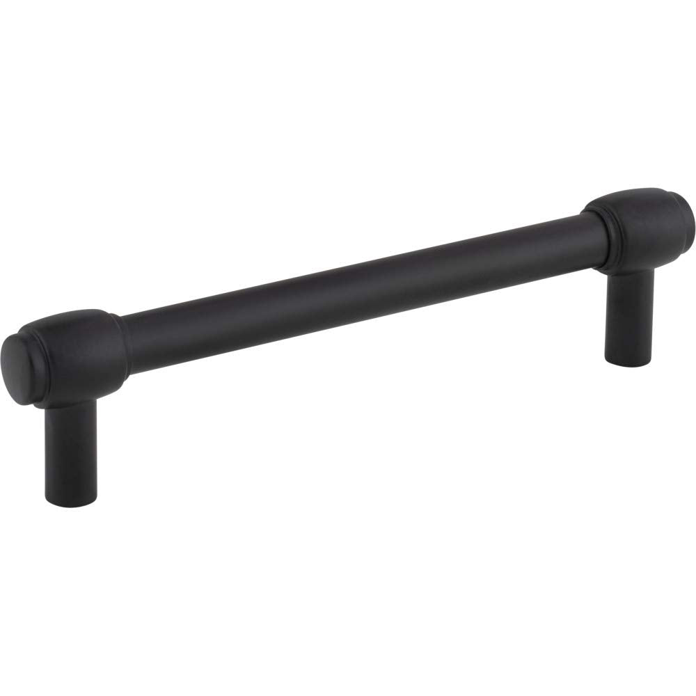 Jeffrey Alexander 885-128MB 128 mm Center-to-Center Matte Black Hayworth Cabinet Bar Pull