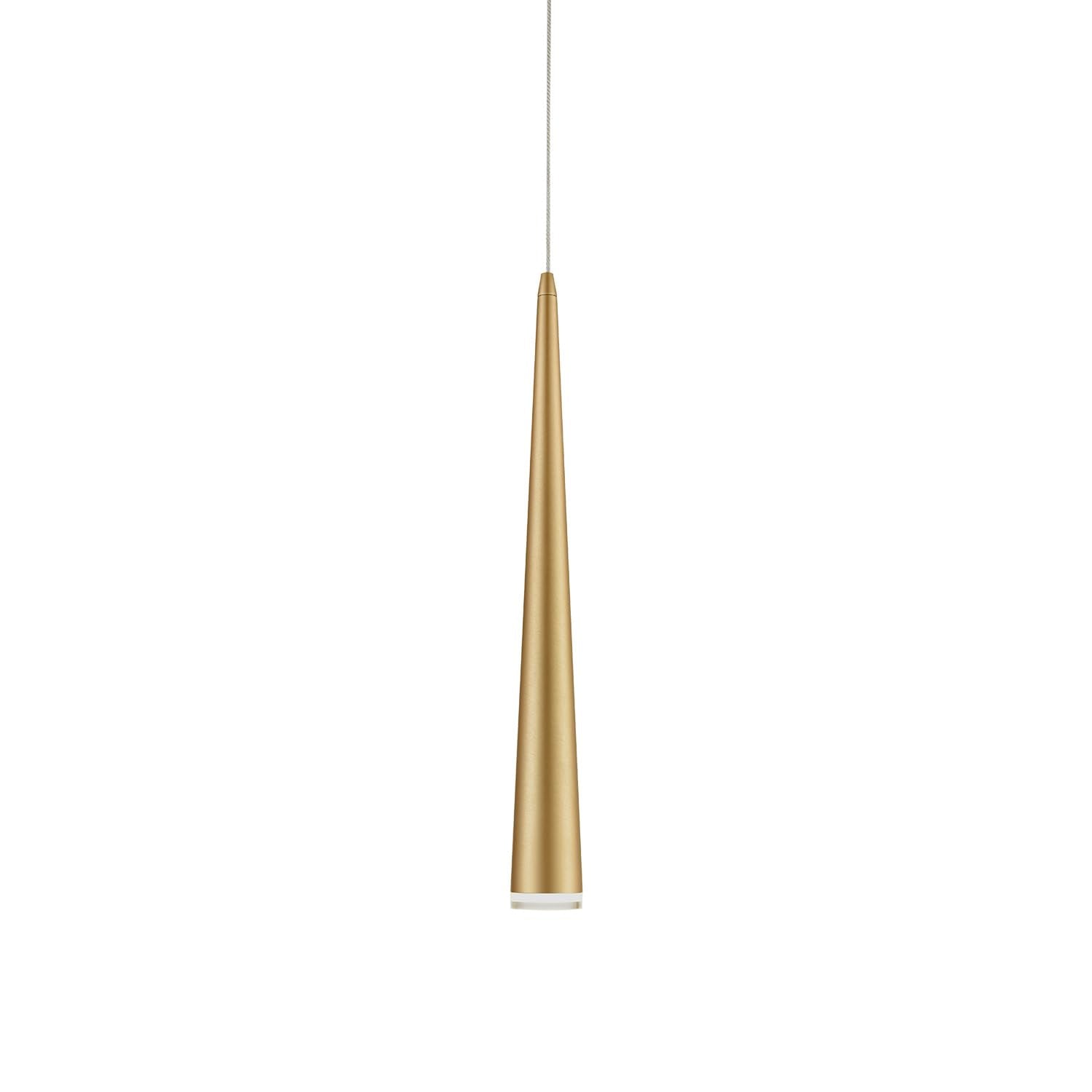 Kuzco 401215BG-LED MINA 24" 40 Brushed Gold 120V ELV LED 3000K 90CRI 9W