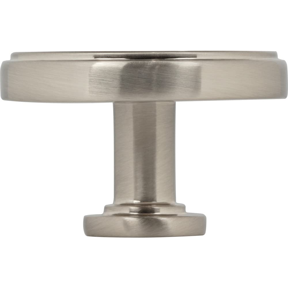 Jeffrey Alexander 171L-SN 1-3/4" Diameter Satin Nickel Richard Cabinet Knob